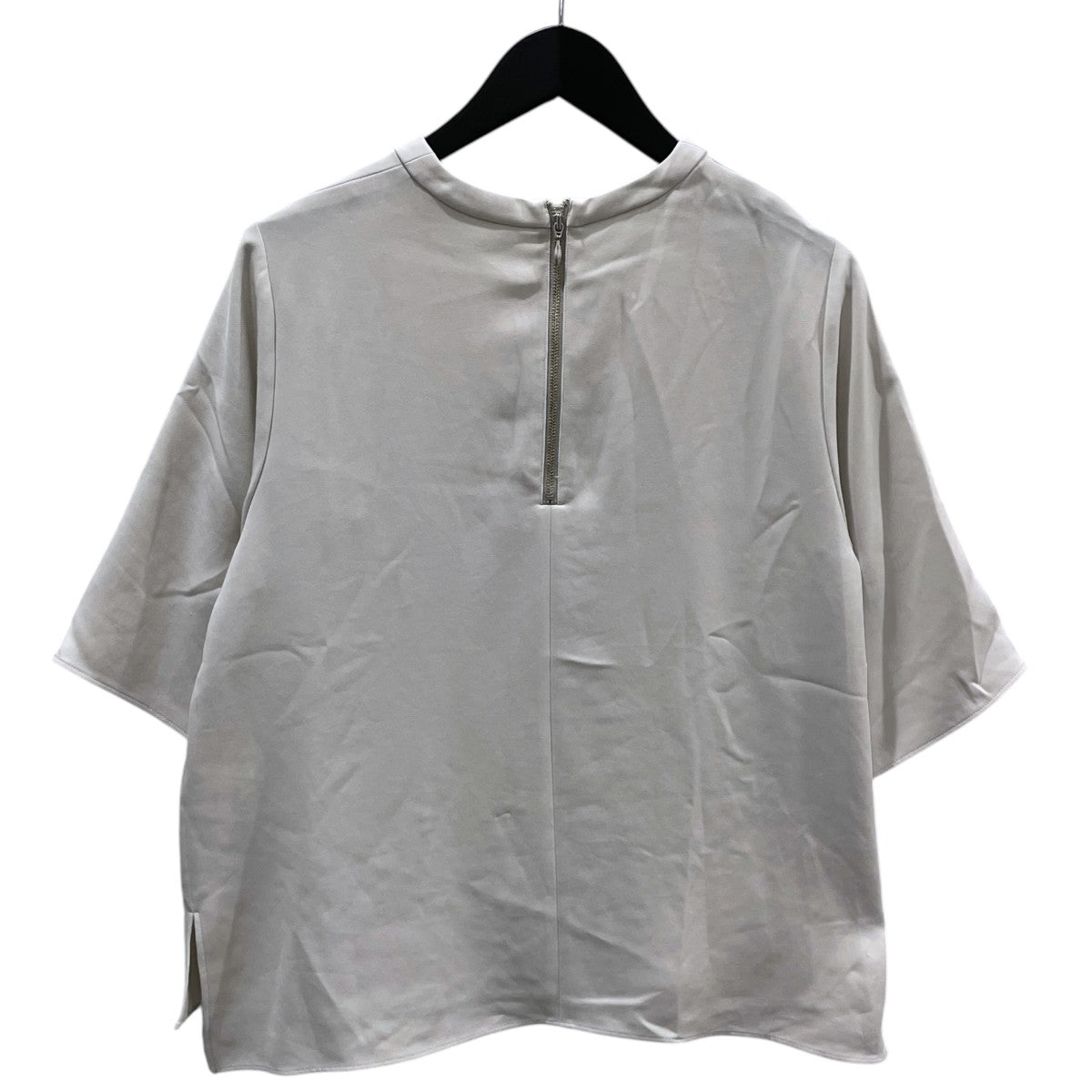ライトクロスクルーネックブラウス S-01-SB-034
