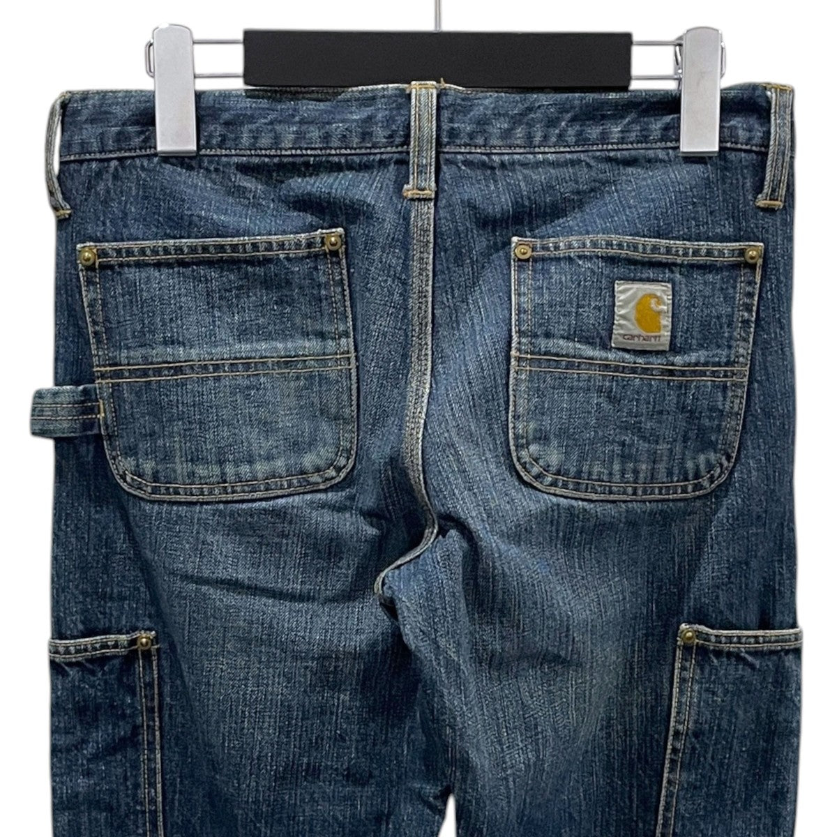 CarHartt デニムパンツ W’ DOUBLE KNEE PANT ウィメンズ ダブルニー パンツ 03201 古着・中古-4枚目のアイテム画像