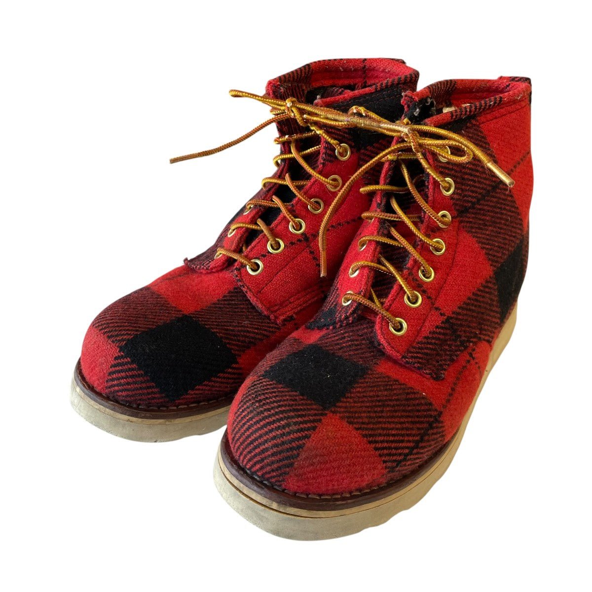 Hysteric Glamour チェックブーツ 古着・中古-1枚目のアイテム画像