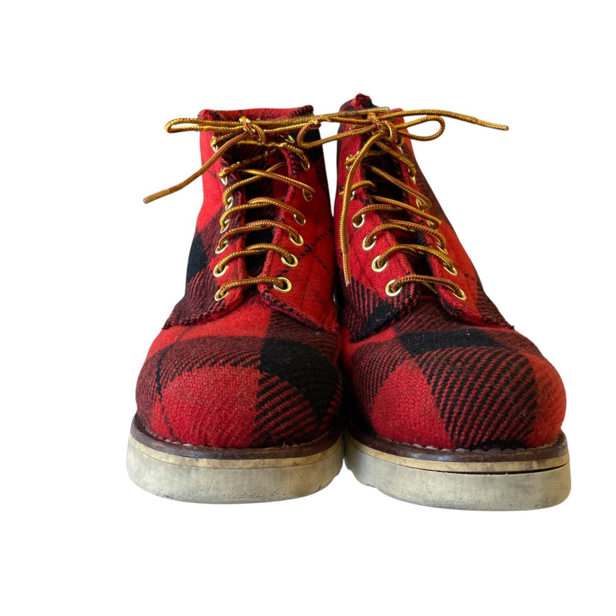 Hysteric Glamour チェックブーツ 古着・中古-3枚目のアイテム画像