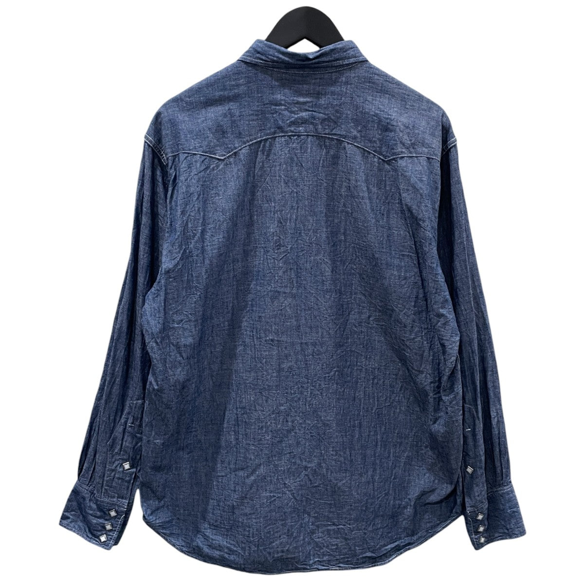 21SS シャンブレーウエスタンシャツ CHAMBRAY WESTERN SHIRT MS21008