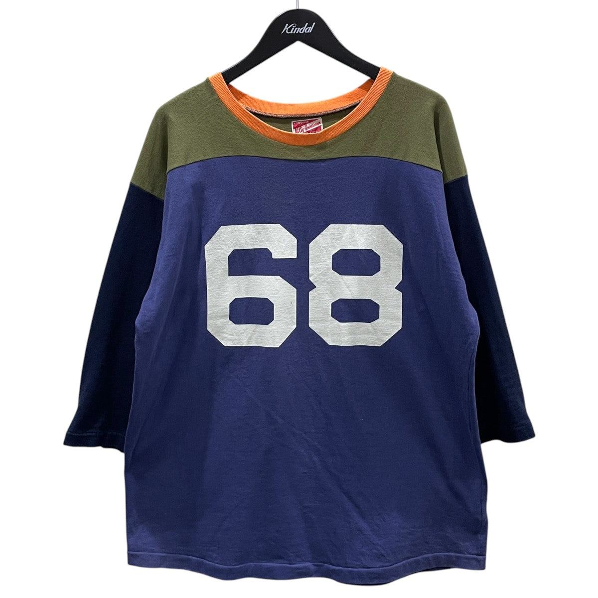 22SS フットボールTシャツ MULTI-TONE FOOTBALL TEE ／ 68 マルチトーン フットボール ティー MC22025