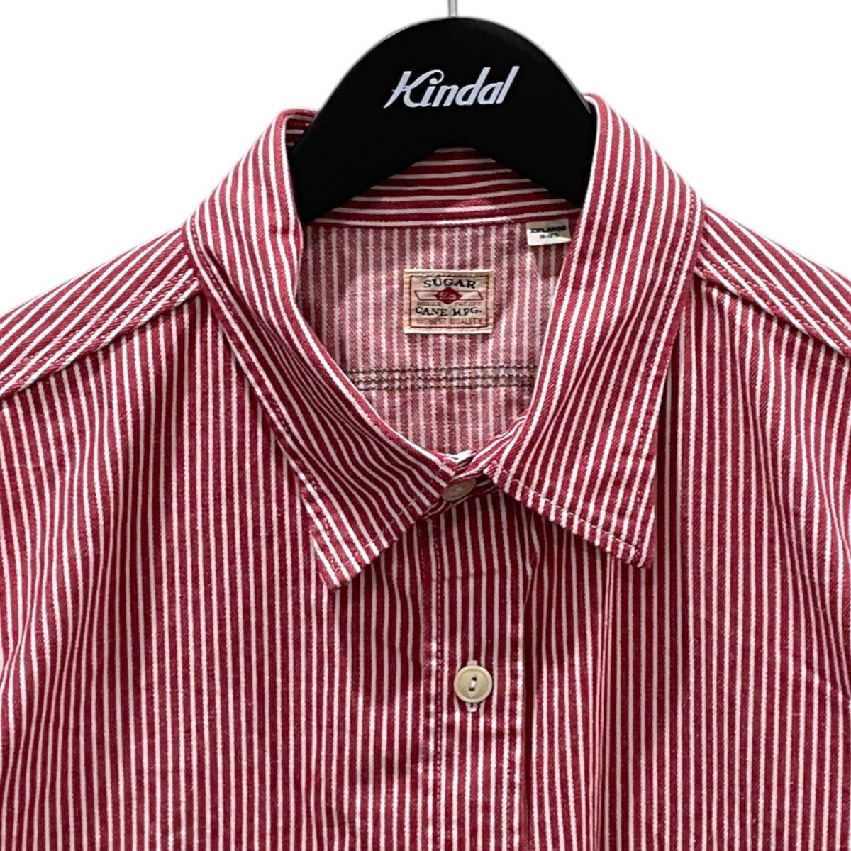 ヒッコリーストライプ ショートスリーブ ワークシャツ HICKORY STRIPE S／S WORK SHIRT SC37944