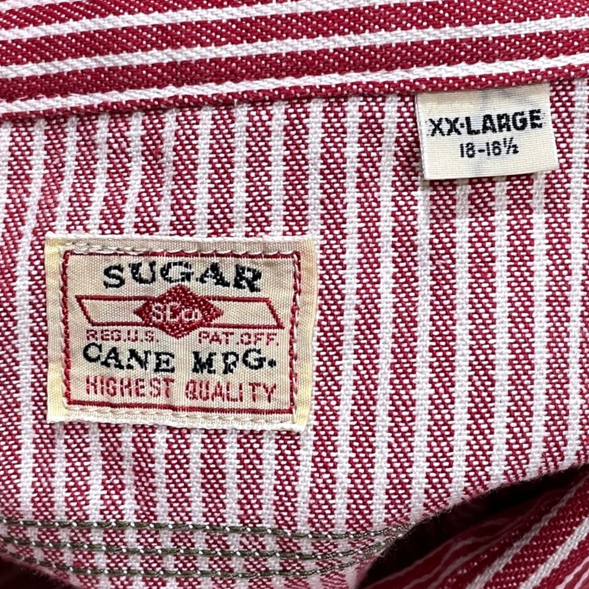 ヒッコリーストライプ ショートスリーブ ワークシャツ HICKORY STRIPE S／S WORK SHIRT SC37944