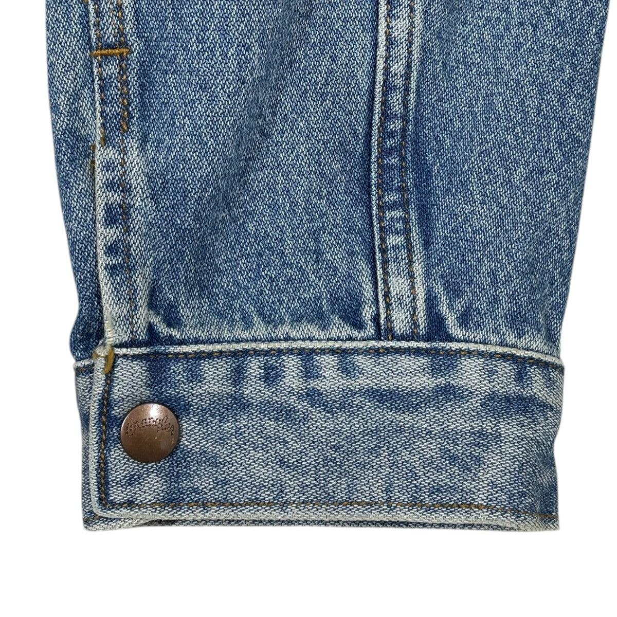 Wrangler フロントジップデニムジャケット 24MJZ ジップジャケット WM4024 古着・中古-5枚目のアイテム画像