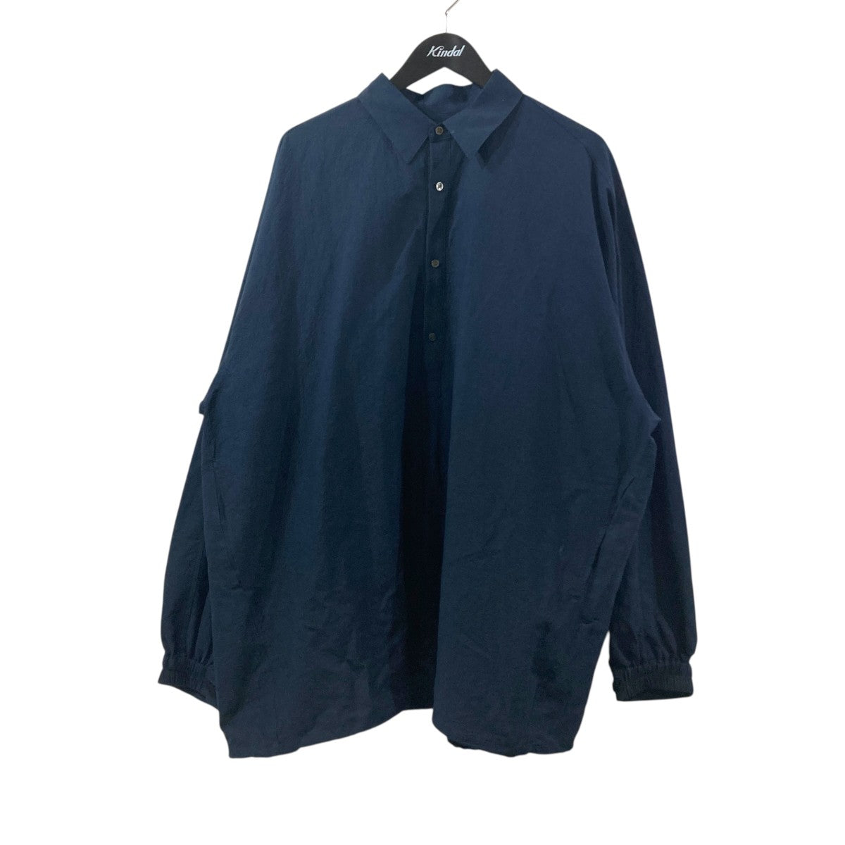 26SSCotton Linen Seersucker L S Pullover ShirtプルオーバーシャツGM262-50033