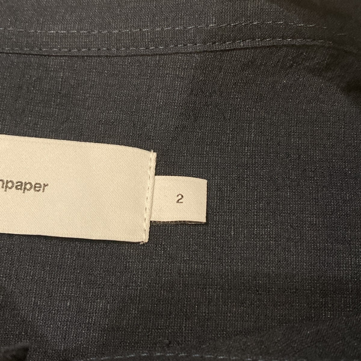 26SSCotton Linen Seersucker L S Pullover ShirtプルオーバーシャツGM262-50033