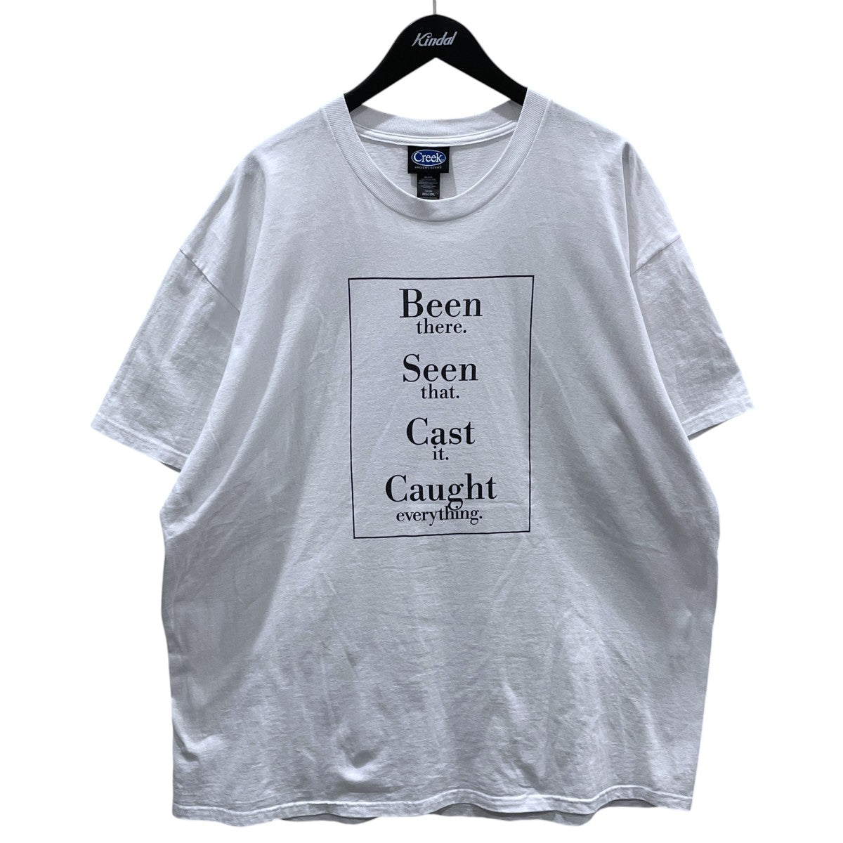 Creek プリントTシャツ Fishing Tee フィッシング ティー 古着・中古-1枚目のアイテム画像