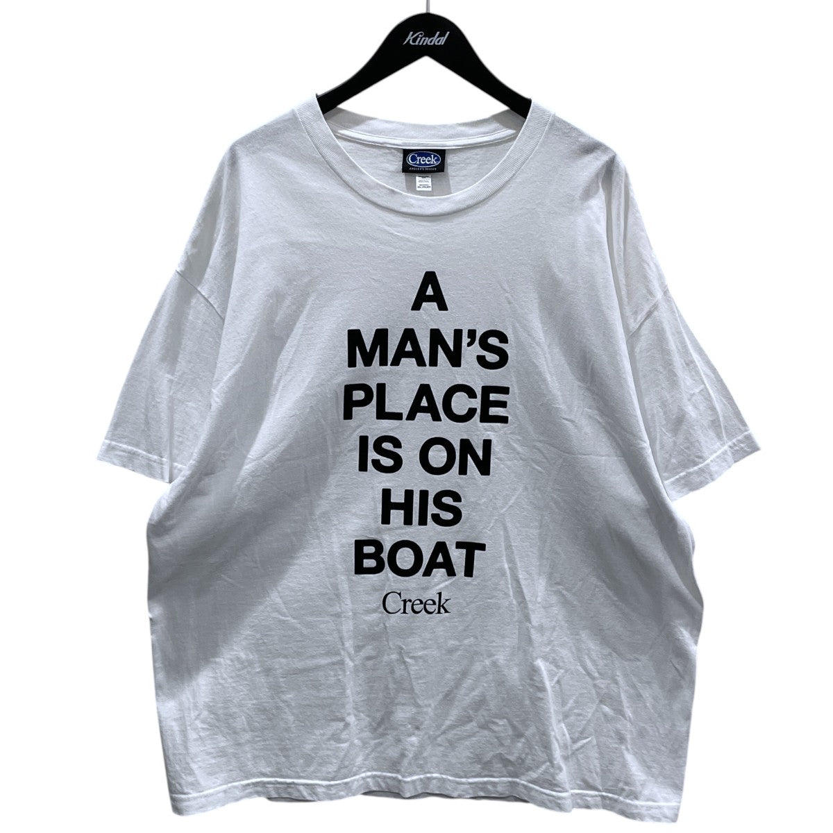 CREEK プリントTシャツ On The Lake Tee オン ザ レイク ティー 古着・中古-1枚目のアイテム画像