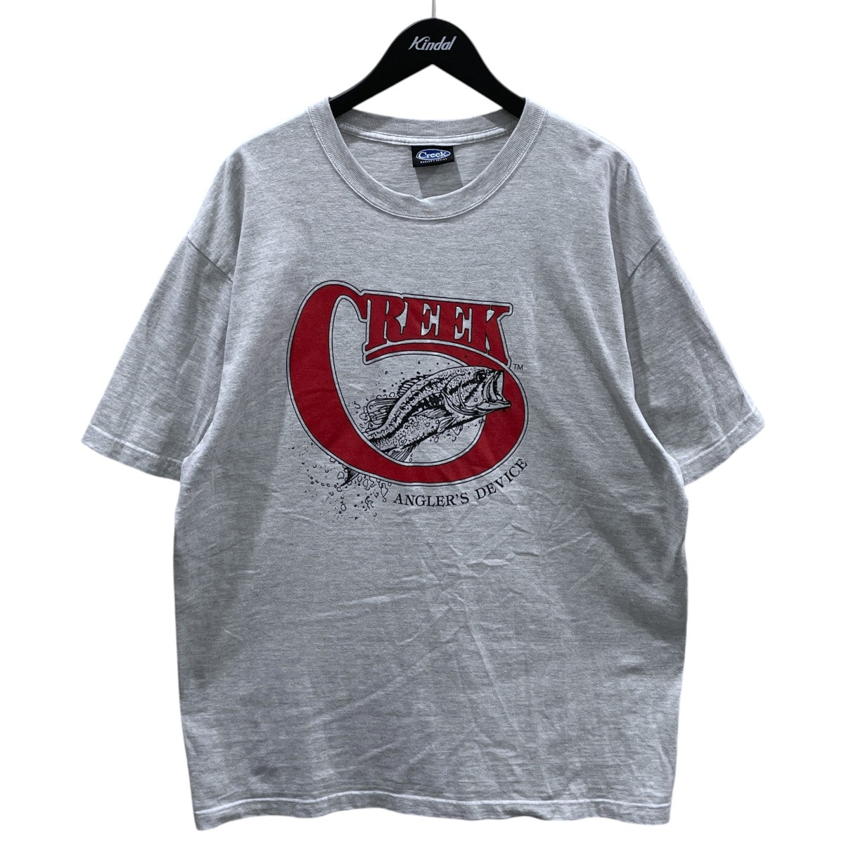 CREEK プリントTシャツ Bass Tee バス ティー 古着・中古-1枚目のアイテム画像