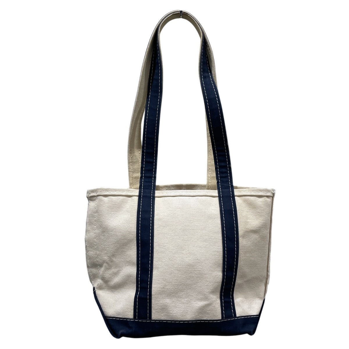 vintageエルエルビーンボートアンドトートネイビー L．L．Bean(エルエルビーン) ロングハンドルトートバッグ BOTE AND