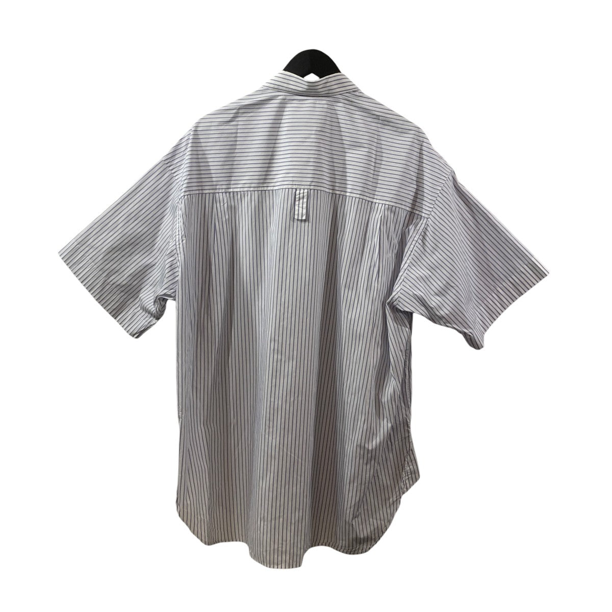 STUDIO NICHOLSON／BIG／ALBINIストライプ半袖シャツSNM-085