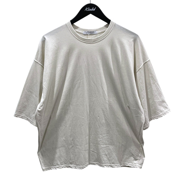 ETRE TOKYO(エトレトウキョウ) 26SS コットン天竺Tシャツ オーバー