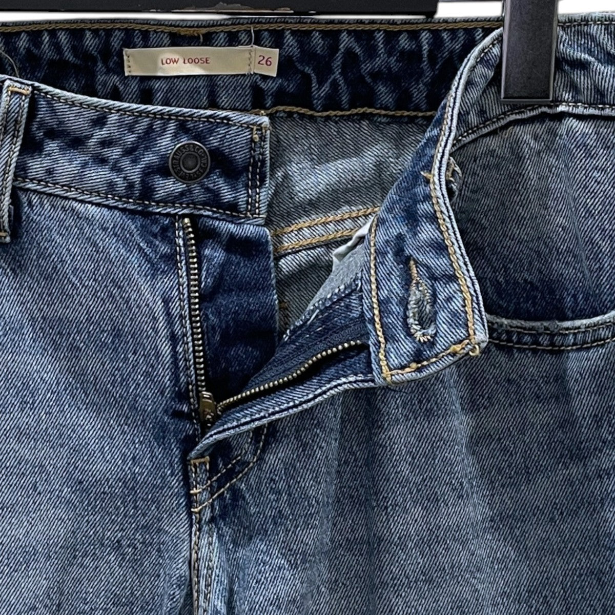 デニムパンツ LOW LOOSE ロールーズ A5566-0028