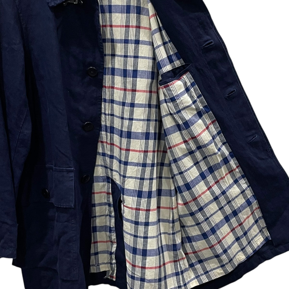 NIGEL CABOURN ハイデンシティ リネン ワークコート HIGH DENSITY LINEN WORK COAT 8090000000 古着・中古-4枚目のアイテム画像