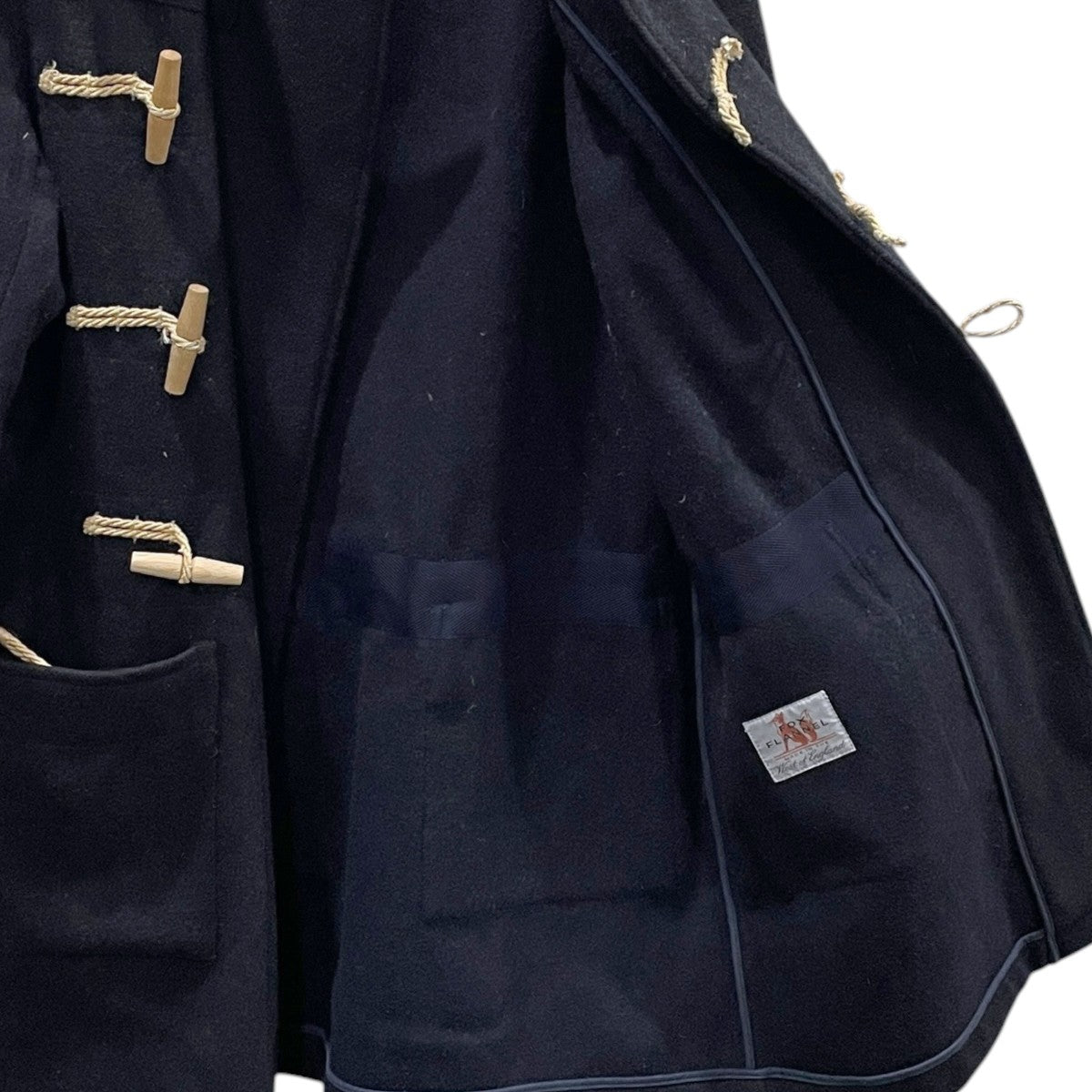 14AW ダッフルコート TRENCH DUFFLE トレンチダッフル FOX BROTHERS社製生地 8081100011