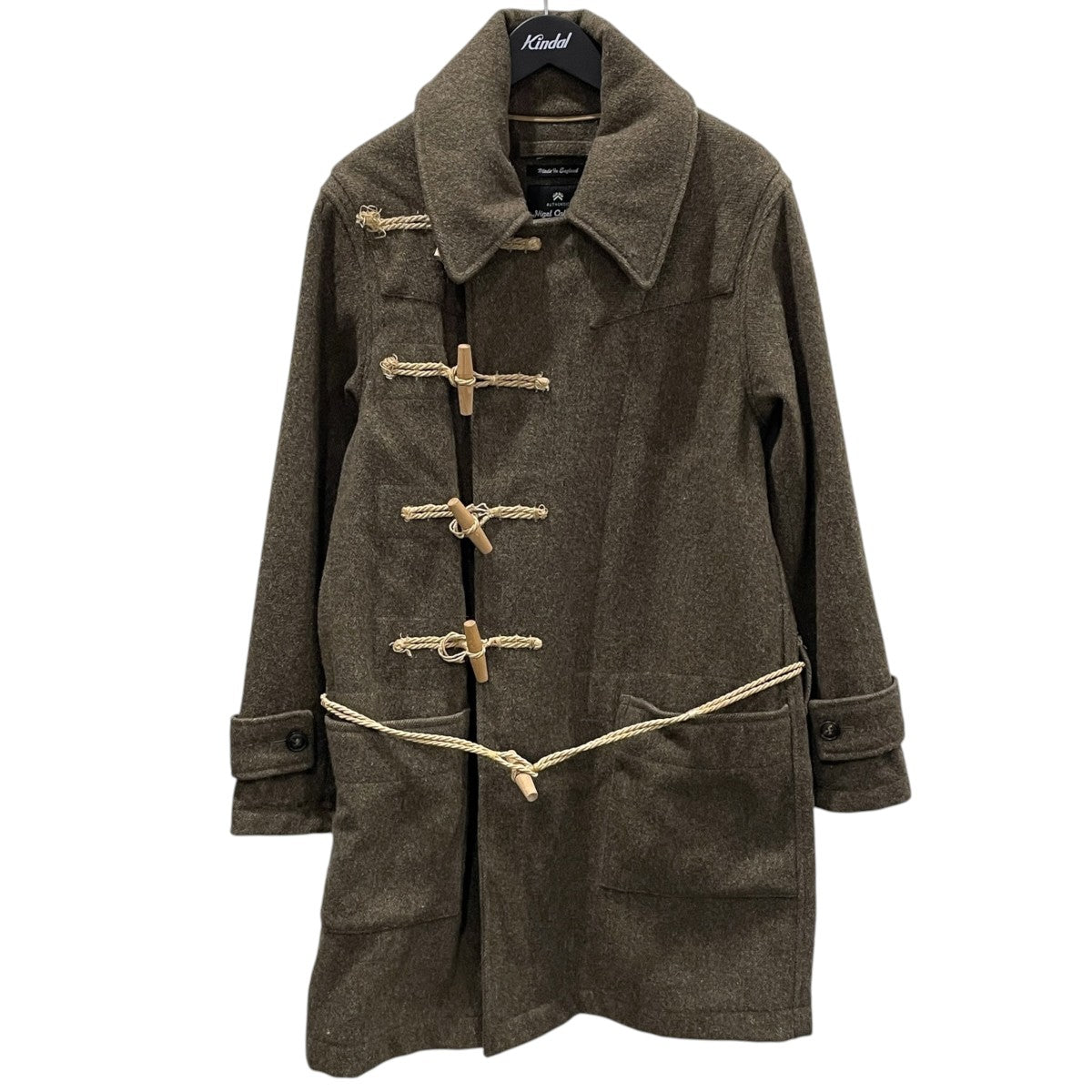 14AW ダッフルコート TRENCH DUFFLE トレンチダッフル FOX BROTHERS社製生地 8081100010