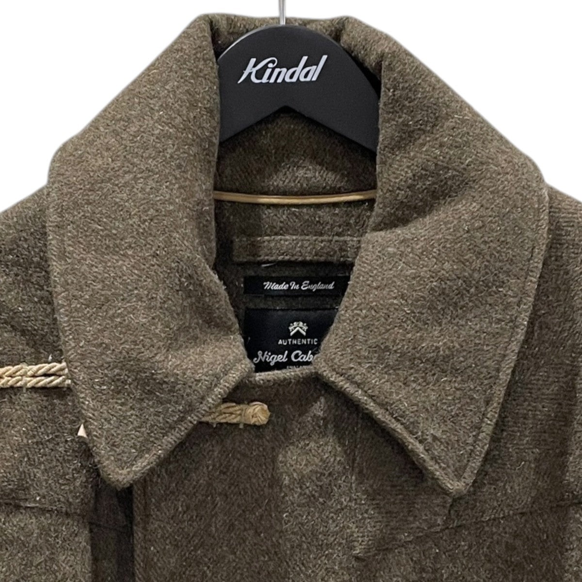 14AW ダッフルコート TRENCH DUFFLE トレンチダッフル FOX BROTHERS社製生地 8081100010