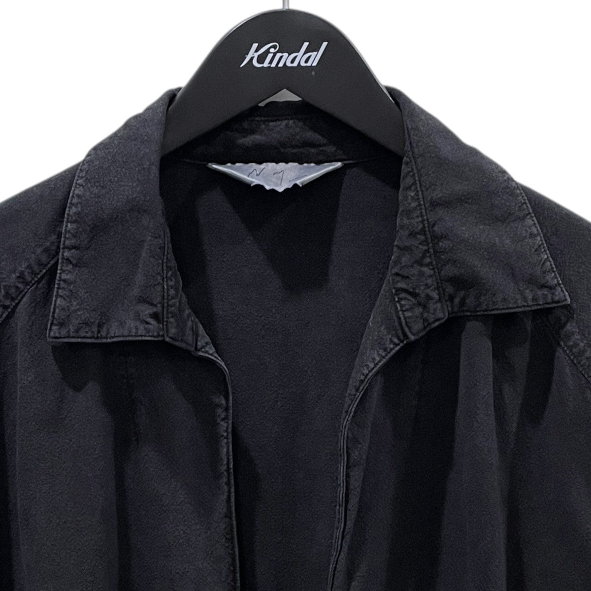 24SS シルクスエード スキッパー ロングスリーブシャツ SILK SUEDE SKIPPER LONG LS SHIRT ANC-SH30-EX