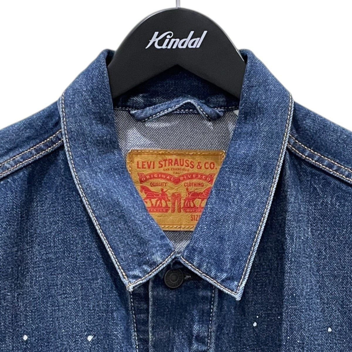 ペイント加工デニムジャケット Type III Trucker Jacket (Colusa) タイプ3 トラッカージャケット(コルサ) 72334-0297