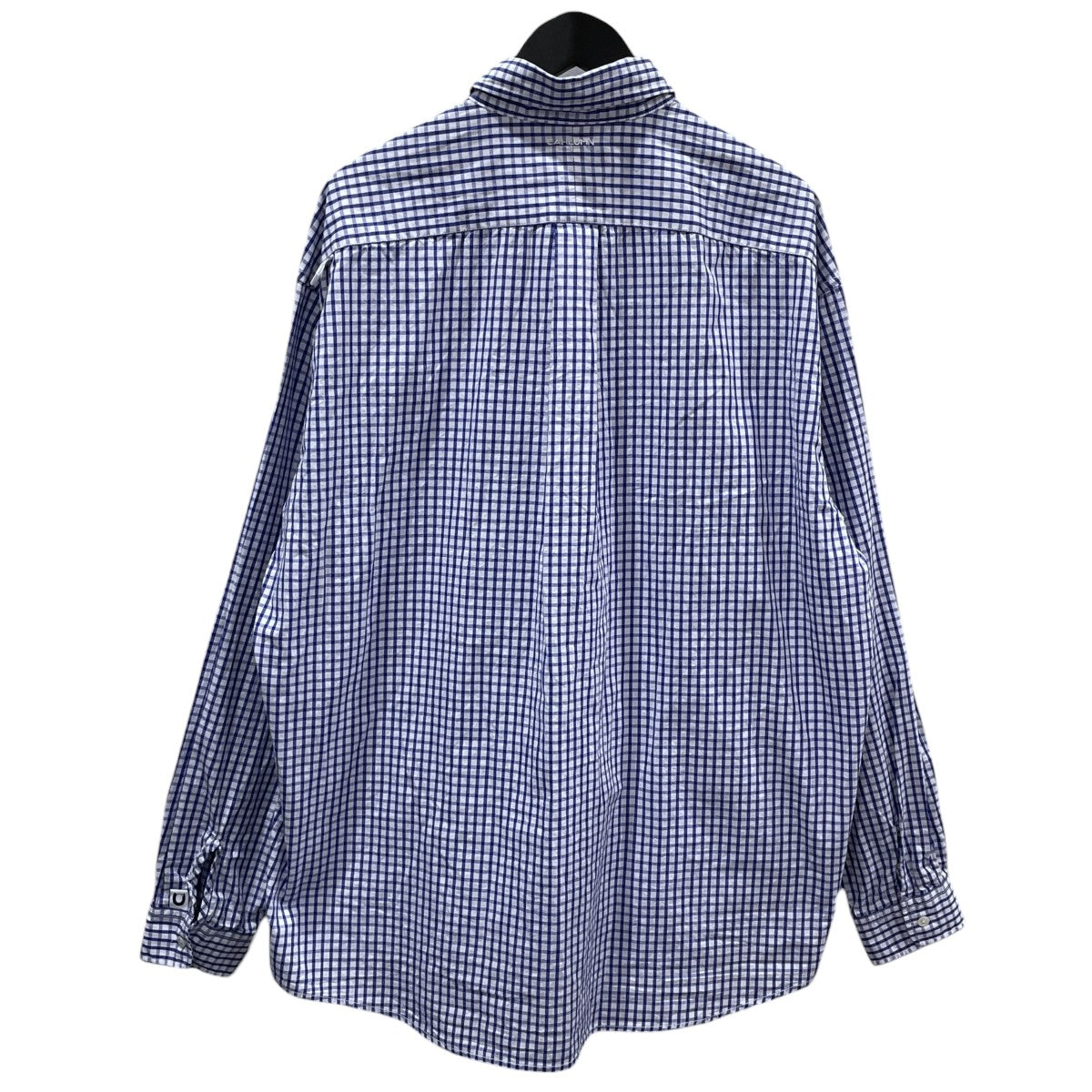 23SS ギンガムチェック柄シャツ Magazine Pocket Broad Shirt Gingham マガジン ポケット ブロード シャツ ギンガム 231-1036