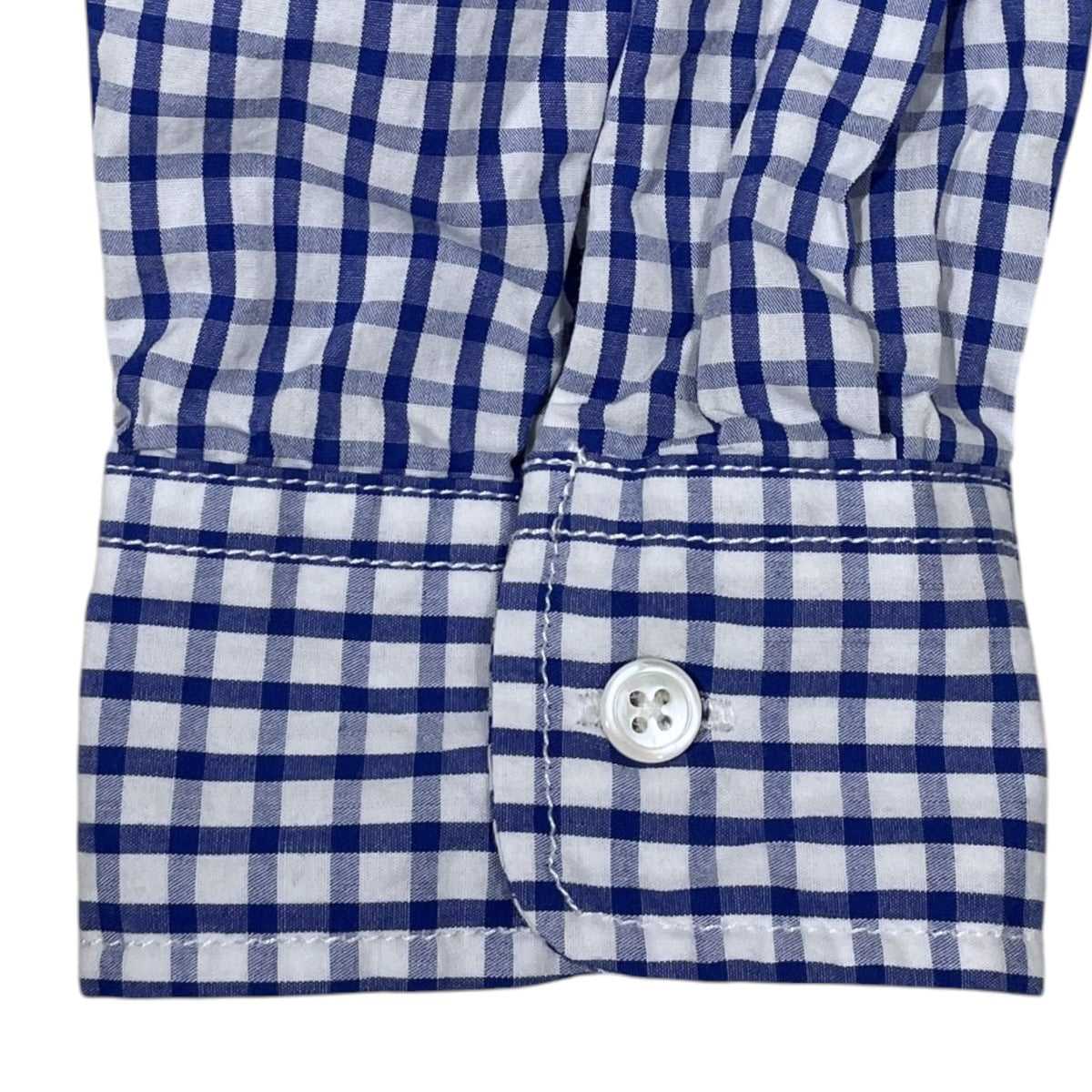 23SS ギンガムチェック柄シャツ Magazine Pocket Broad Shirt Gingham マガジン ポケット ブロード シャツ ギンガム 231-1036