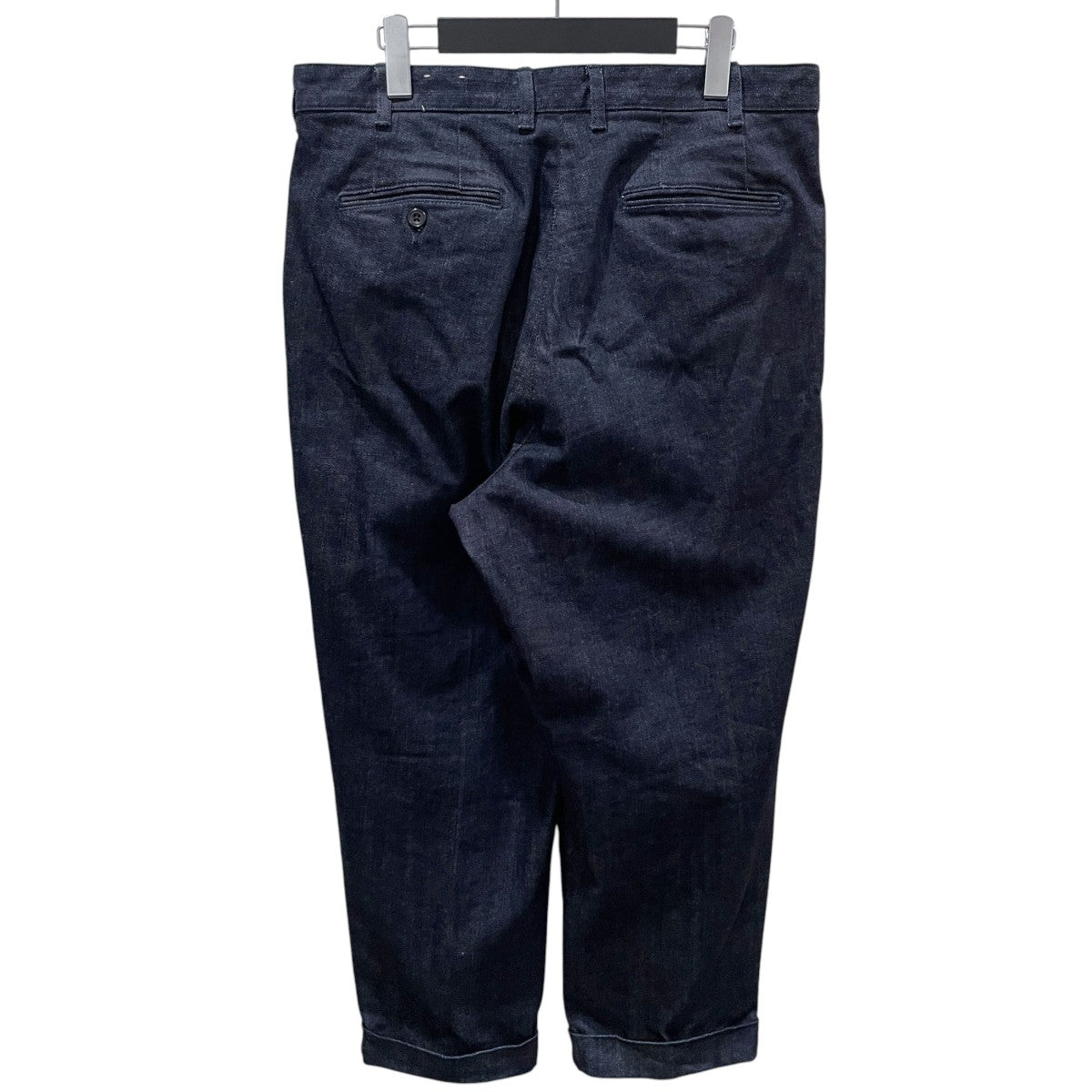 22AW 2プリーツ デニムパンツ 2 Pleats Tapered Denim 38-23-0104-578