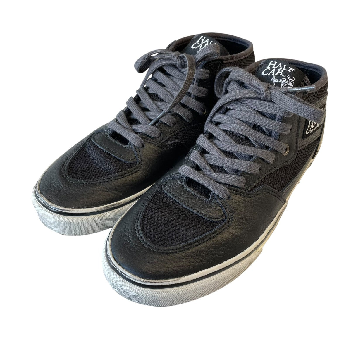 VANS HALF CAB Deconダメージ加工スニーカー 古着・中古-1枚目のアイテム画像