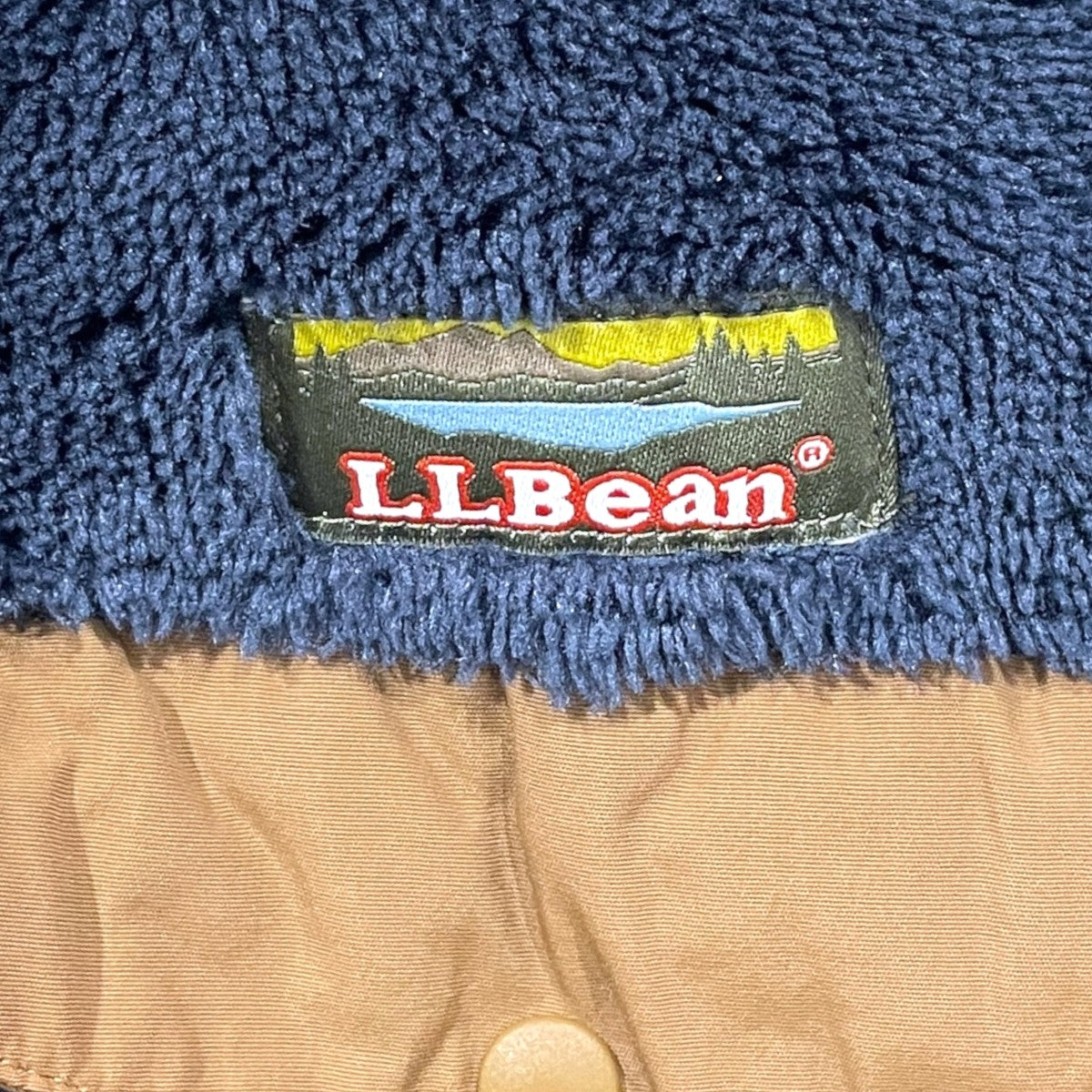L．L．Bean ジップアップフリースジャケット Hi-Pile Fleece Full-Zip Jacket ハイパイルフリースフルジップジャケット 505251 古着・中古-5枚目のアイテム画像