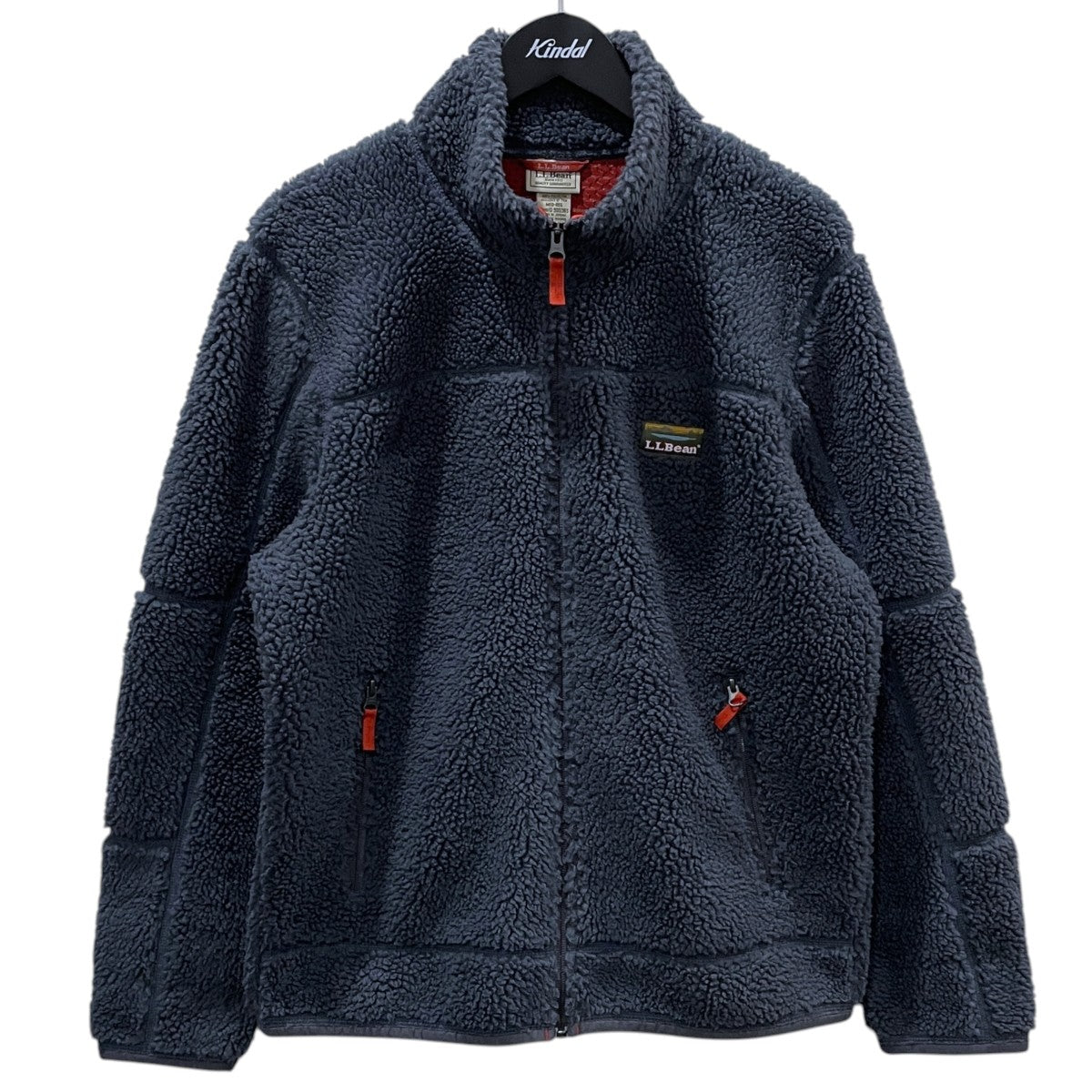 L．L．Bean 19AW ジップアップフリースジャケット Mountain Pile Fleece Jacket マウンテンパイルフリースジャケット 500365 古着・中古-1枚目のアイテム画像