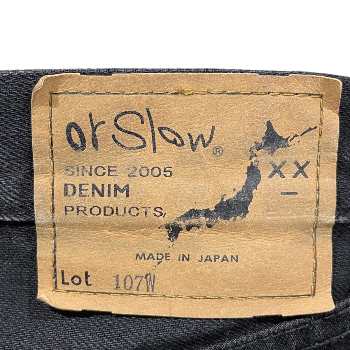 デニムパンツ 107 IVY FIT DENIM アイビーフィットデニム
