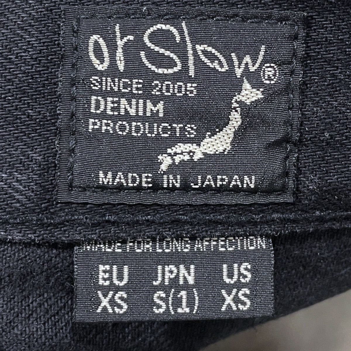 デニムパンツ 107 IVY FIT DENIM アイビーフィットデニム