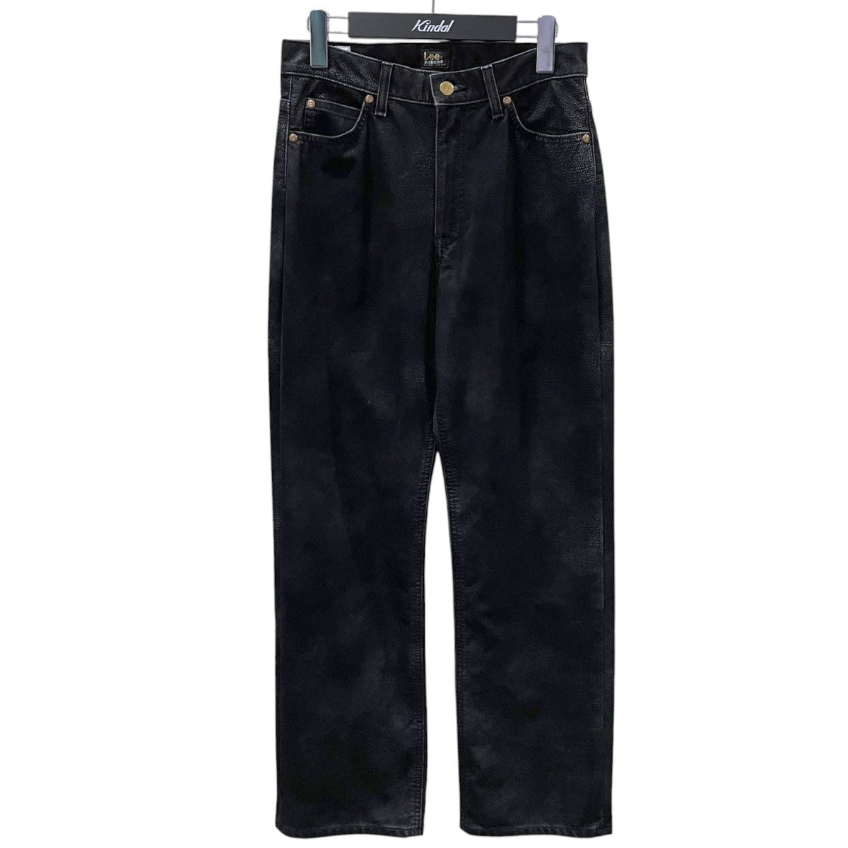 CITYSHOP×LEE 26SS フロッキー加工フェイクレザーパンツ FAUX LEATHER パンツ LB9095 古着・中古-1枚目のアイテム画像