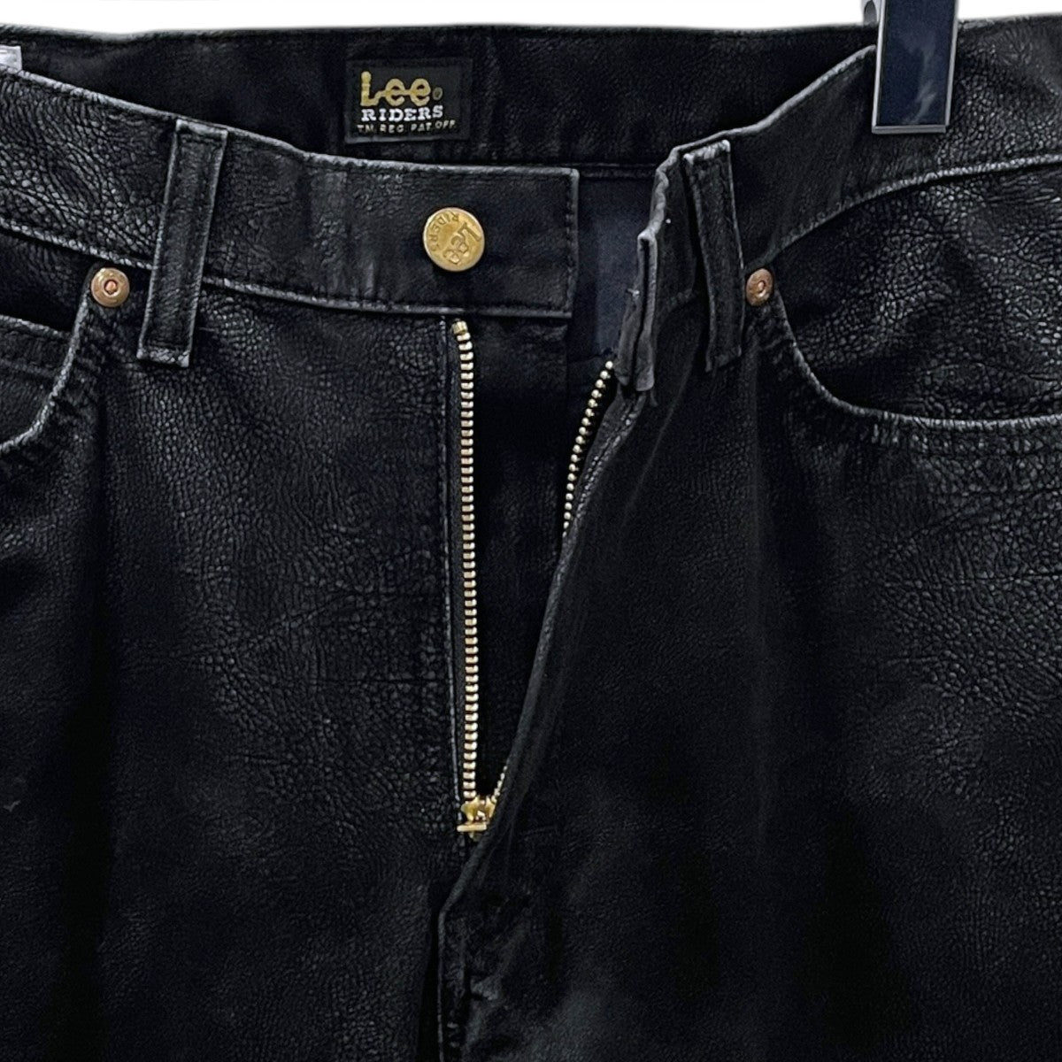 CITYSHOP×LEE 26SS フロッキー加工フェイクレザーパンツ FAUX LEATHER パンツ LB9095 古着・中古-3枚目のアイテム画像