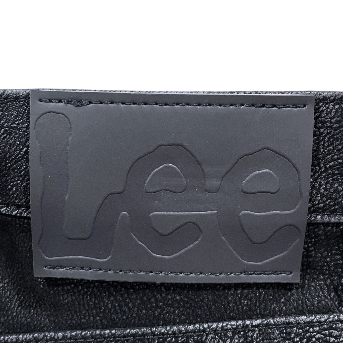 CITYSHOP×LEE 26SS フロッキー加工フェイクレザーパンツ FAUX LEATHER パンツ LB9095 古着・中古-6枚目のアイテム画像