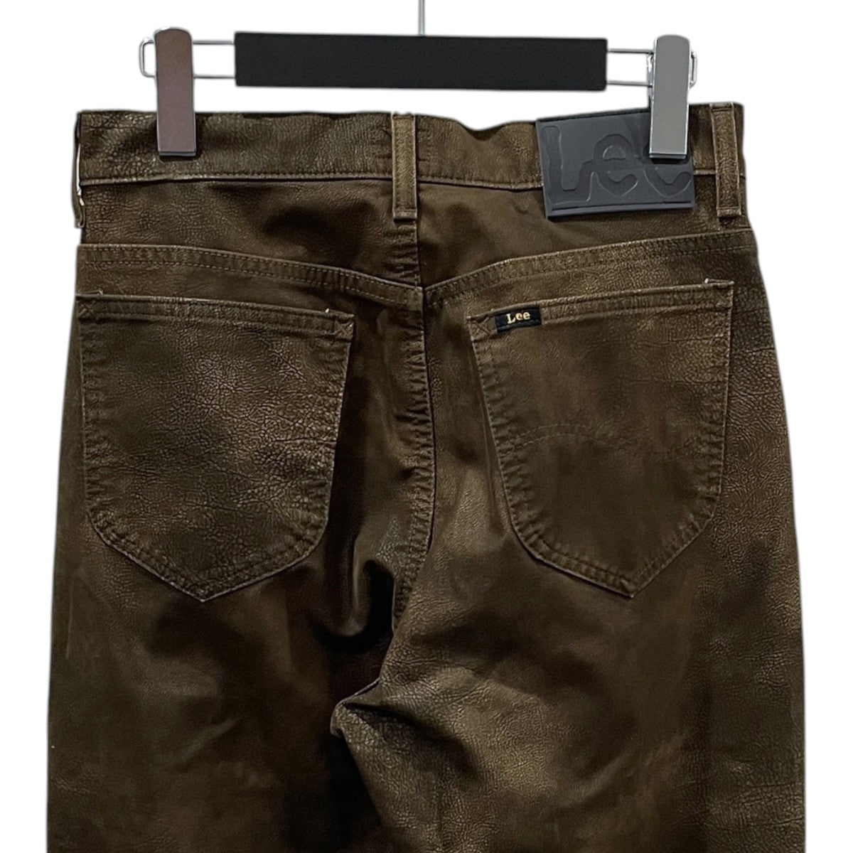 CITYSHOP×LEE 26SS フロッキー加工フェイクレザーパンツ FAUX LEATHER パンツ LB9095 古着・中古-4枚目のアイテム画像