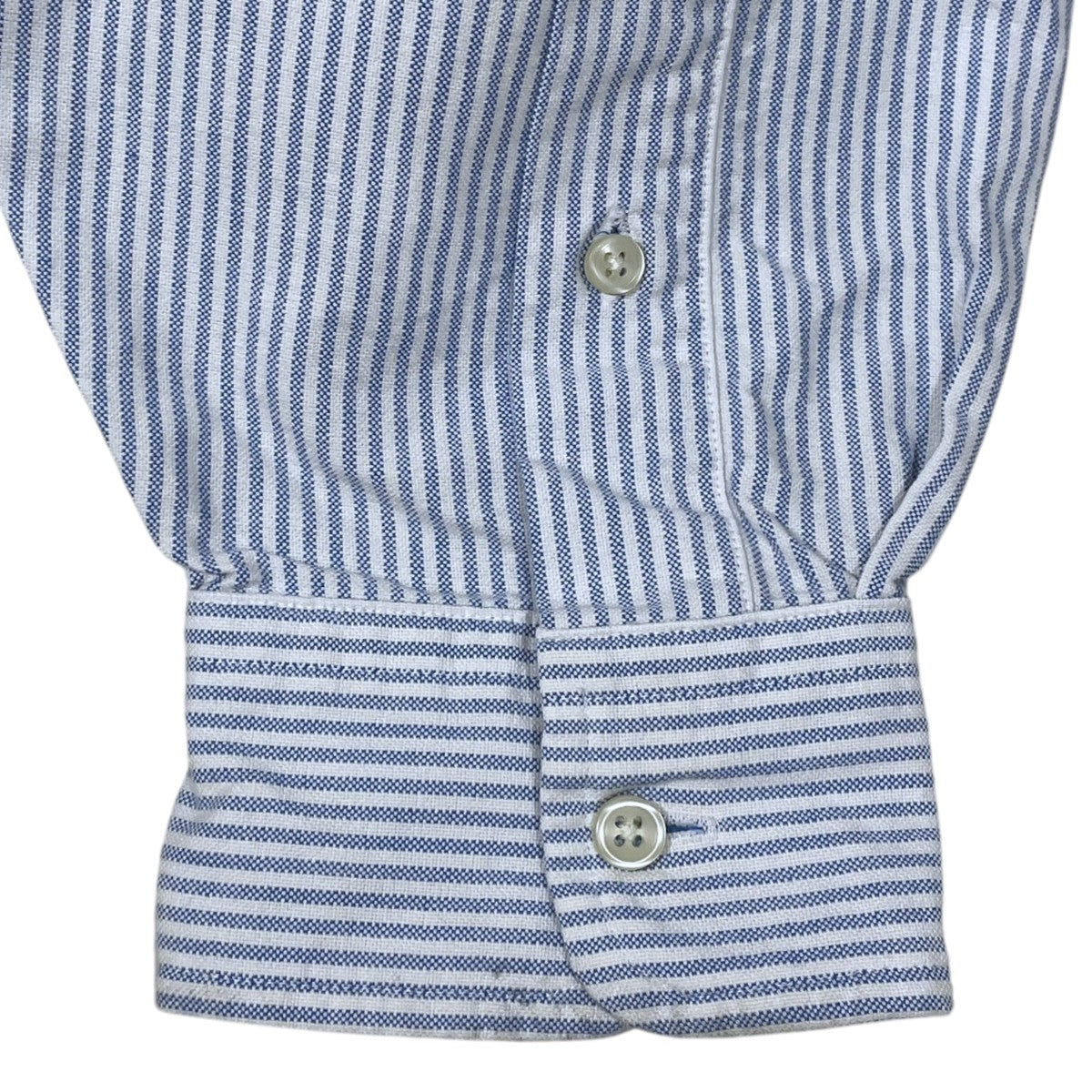 ストライプ柄ビッグシルエットボタンダウンシャツ THE BIG SHIRT ザ ビッグ シャツ