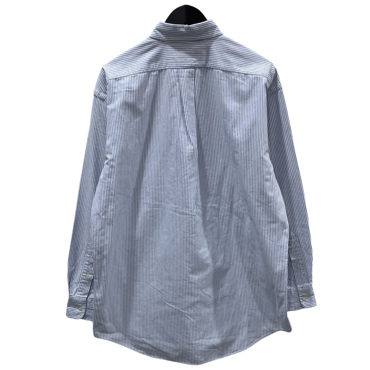 ストライプ柄ボタンダウンシャツ Striped Big Oxford Shirt ストライプ ビッグ オックスフォードシャツ THE BIG FIT MNPOWOV16820726