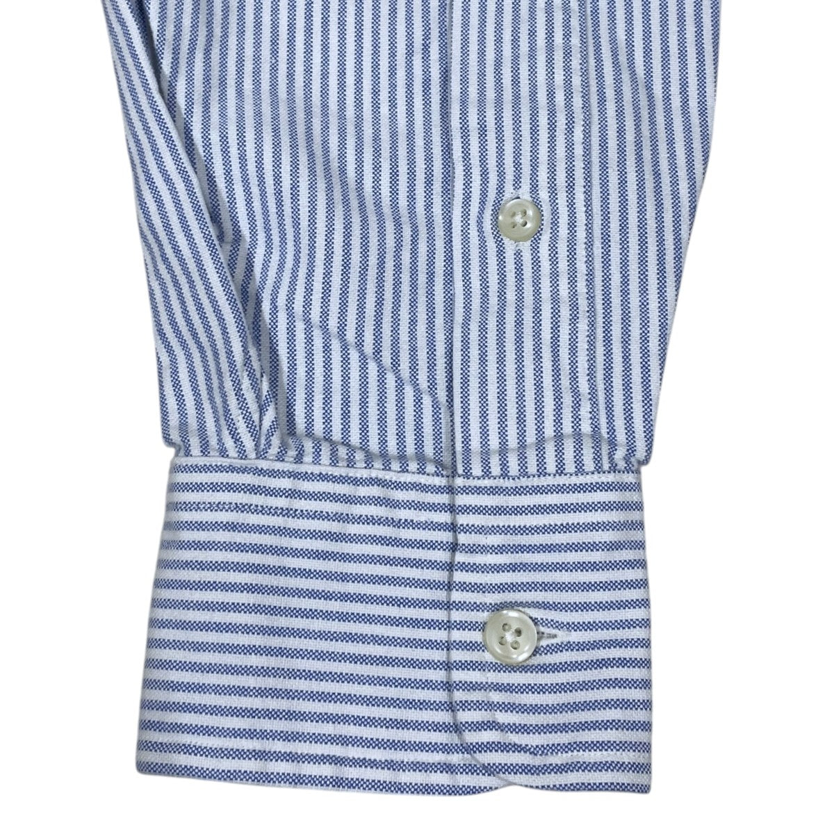 ストライプ柄ボタンダウンシャツ Striped Big Oxford Shirt ストライプ ビッグ オックスフォードシャツ THE BIG FIT MNPOWOV16820726