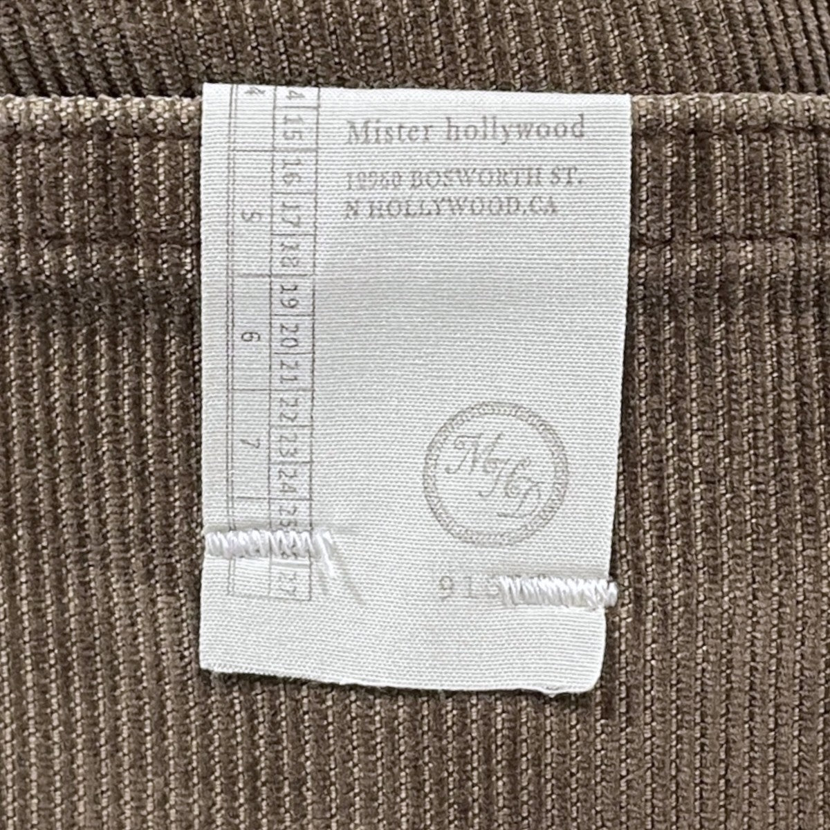 levis×N．HOOLYWOOD フレアコーデュロイパンツ 42TALON 古着・中古-9枚目のアイテム画像