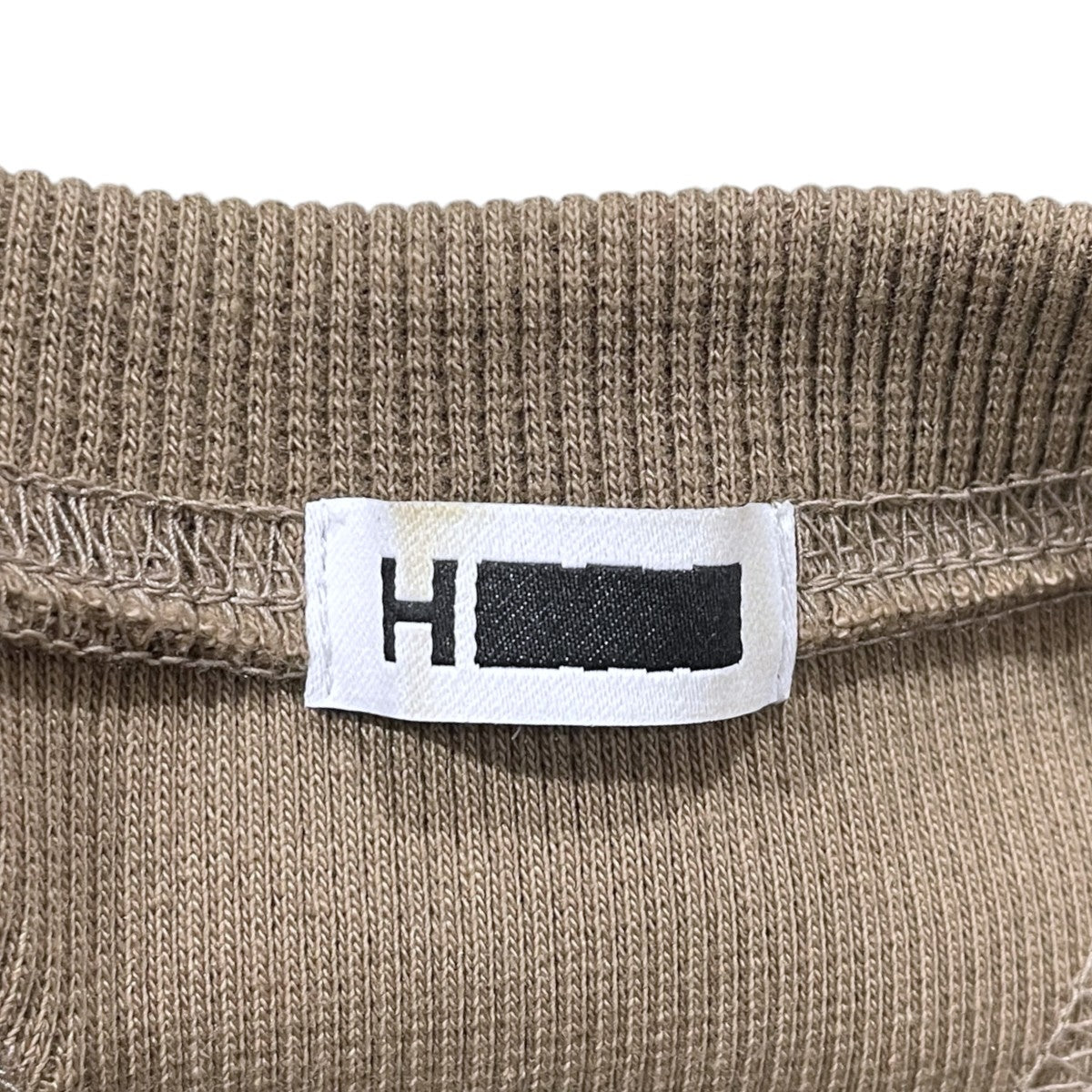 22SS ショートスウェットトレーナー HARD SWEAT SHORT PULLOVER ハードスウェットショートプルオーバー 1612-222-5055