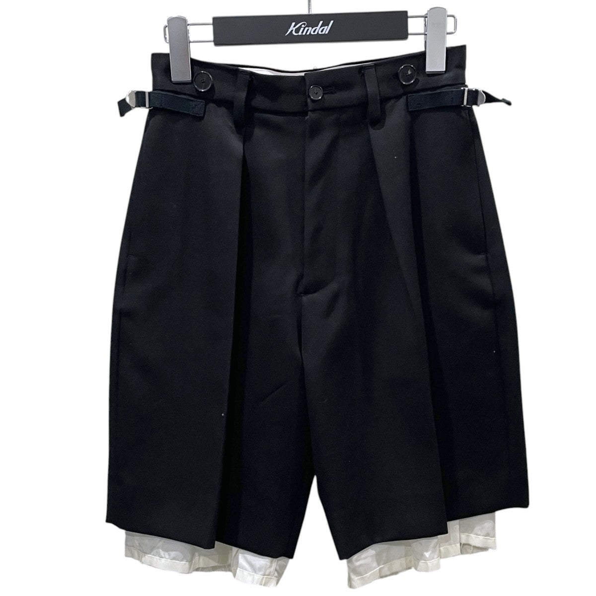 23AW タックハーフパンツ WOOL DOESKIN SHORT SLACKS INNER 23AW ウール ドスキン ショート スラックス インナー 23WPT-#130L