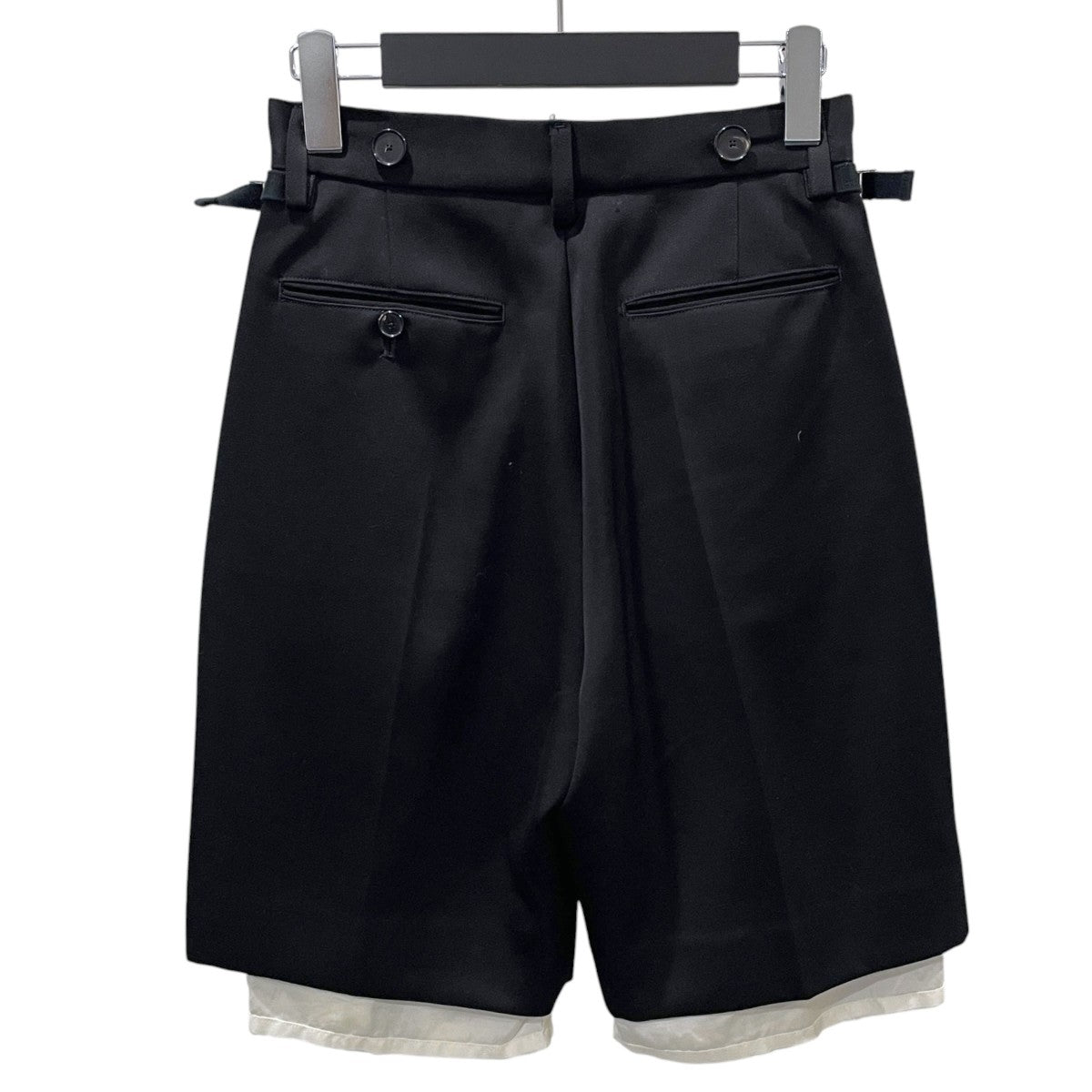 23AW タックハーフパンツ WOOL DOESKIN SHORT SLACKS INNER 23AW ウール ドスキン ショート スラックス インナー 23WPT-#130L