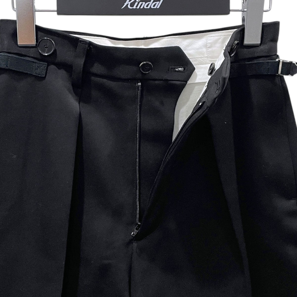 23AW タックハーフパンツ WOOL DOESKIN SHORT SLACKS INNER 23AW ウール ドスキン ショート スラックス インナー 23WPT-#130L