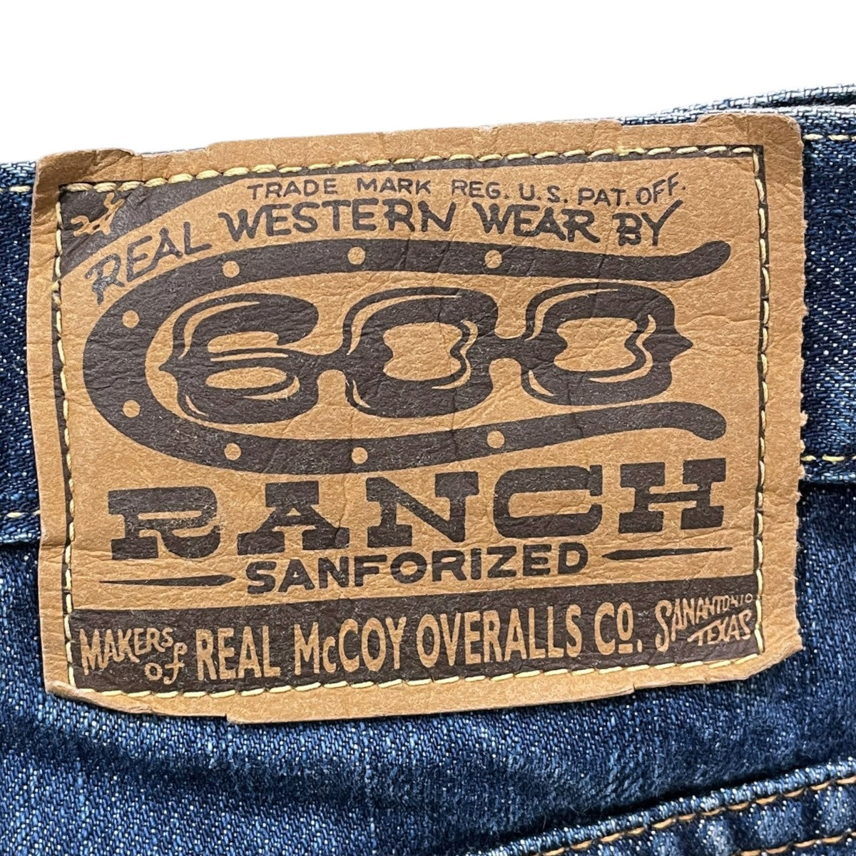 THE REAL McCOY’S デニムパンツ 600 RANCH 600ランチ 古着・中古-9枚目のアイテム画像