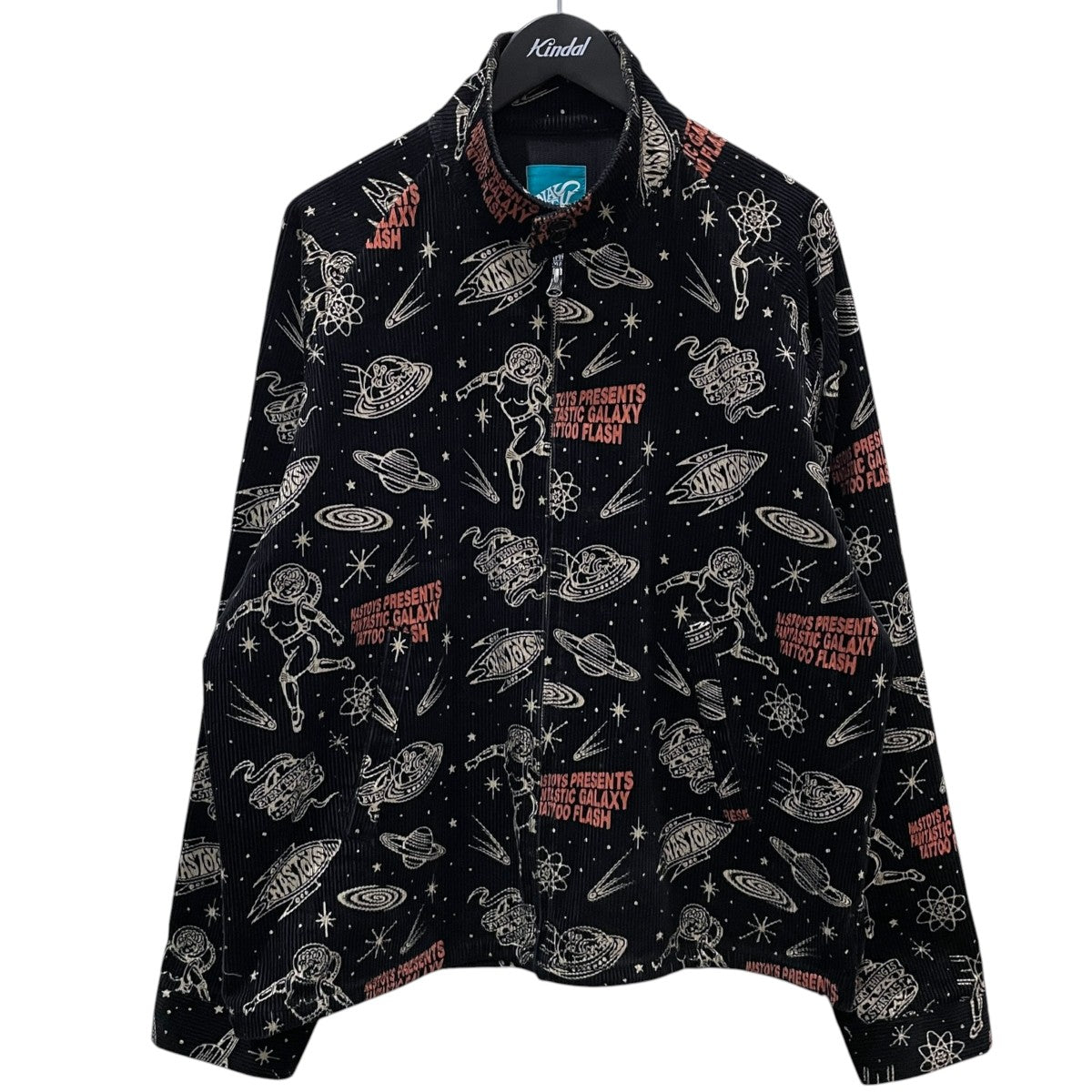 23AW コーデュロイジップアップジャケット GALAXY TATTOO FLASH SWING TOP ギャラクシー タトゥー フラッッシュ スイングトップ NTJL-03