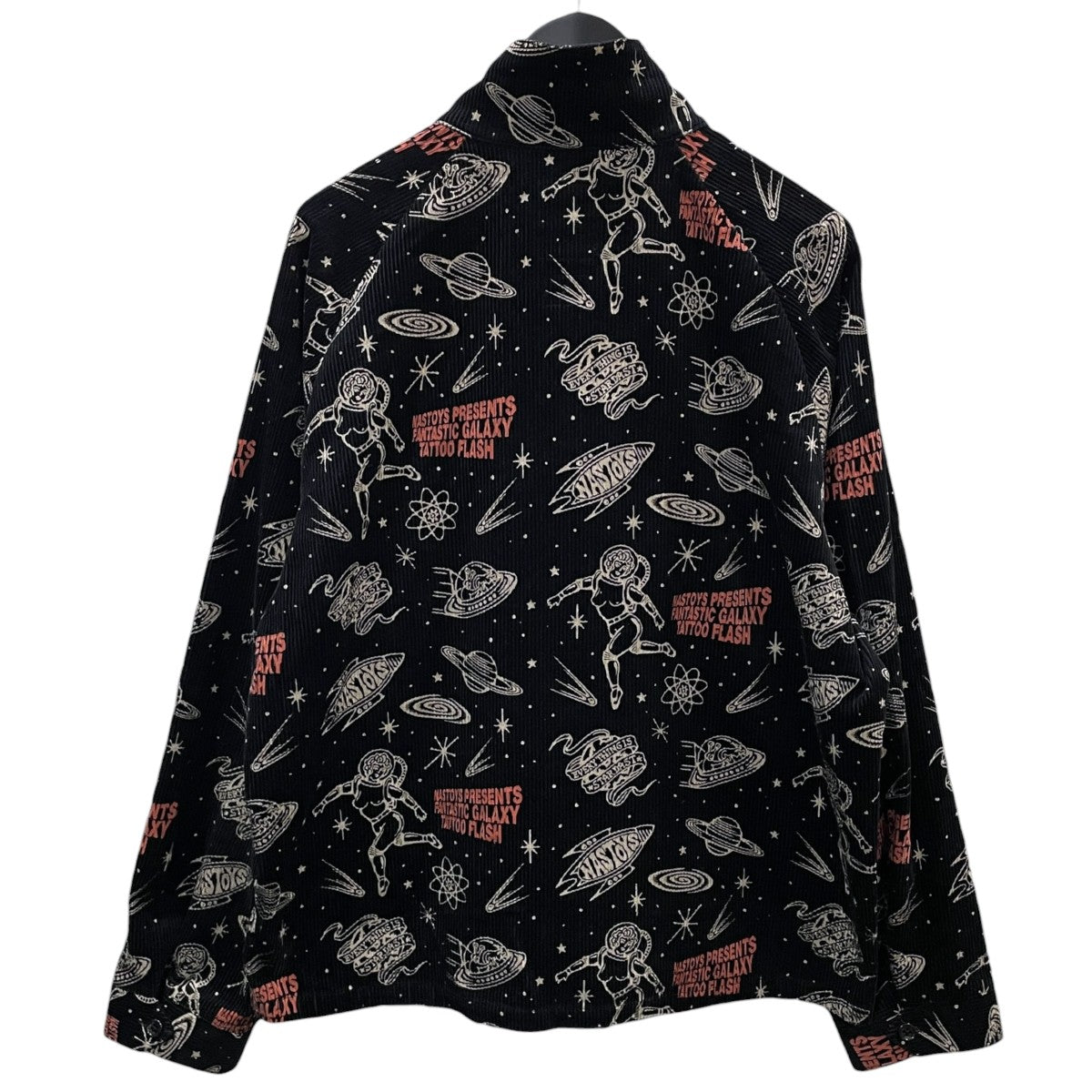23AW コーデュロイジップアップジャケット GALAXY TATTOO FLASH SWING TOP ギャラクシー タトゥー フラッッシュ スイングトップ NTJL-03
