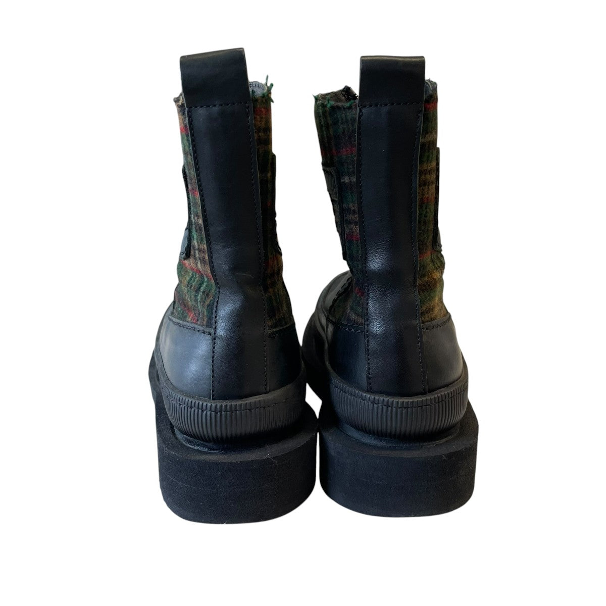 center zip large sole bootsブーツ2716 F 33
