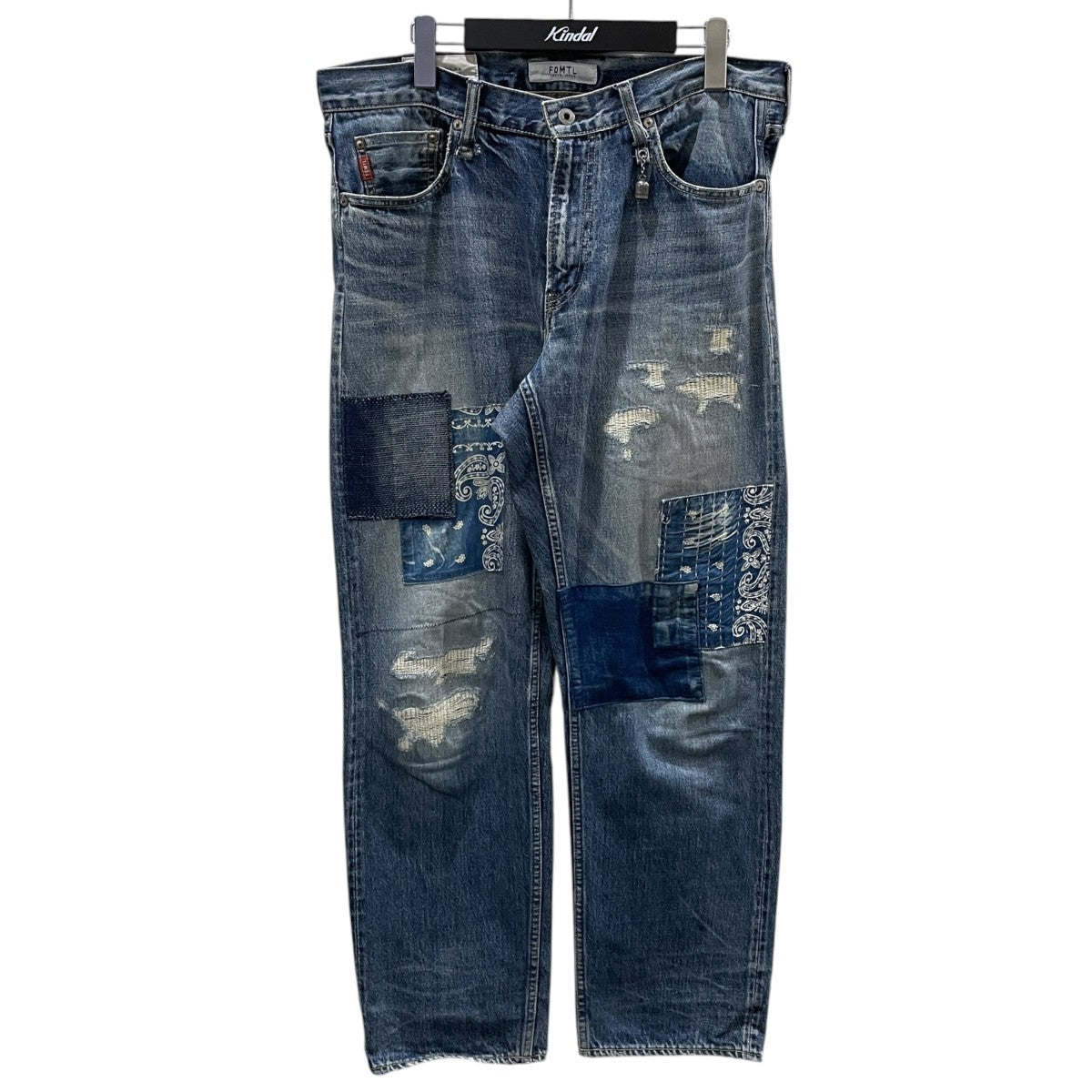 加工デニムパンツ CLASSIC STRAIGHT DENIM シックストレートデニム REGULAR STRAIGHT レギュラーストレート