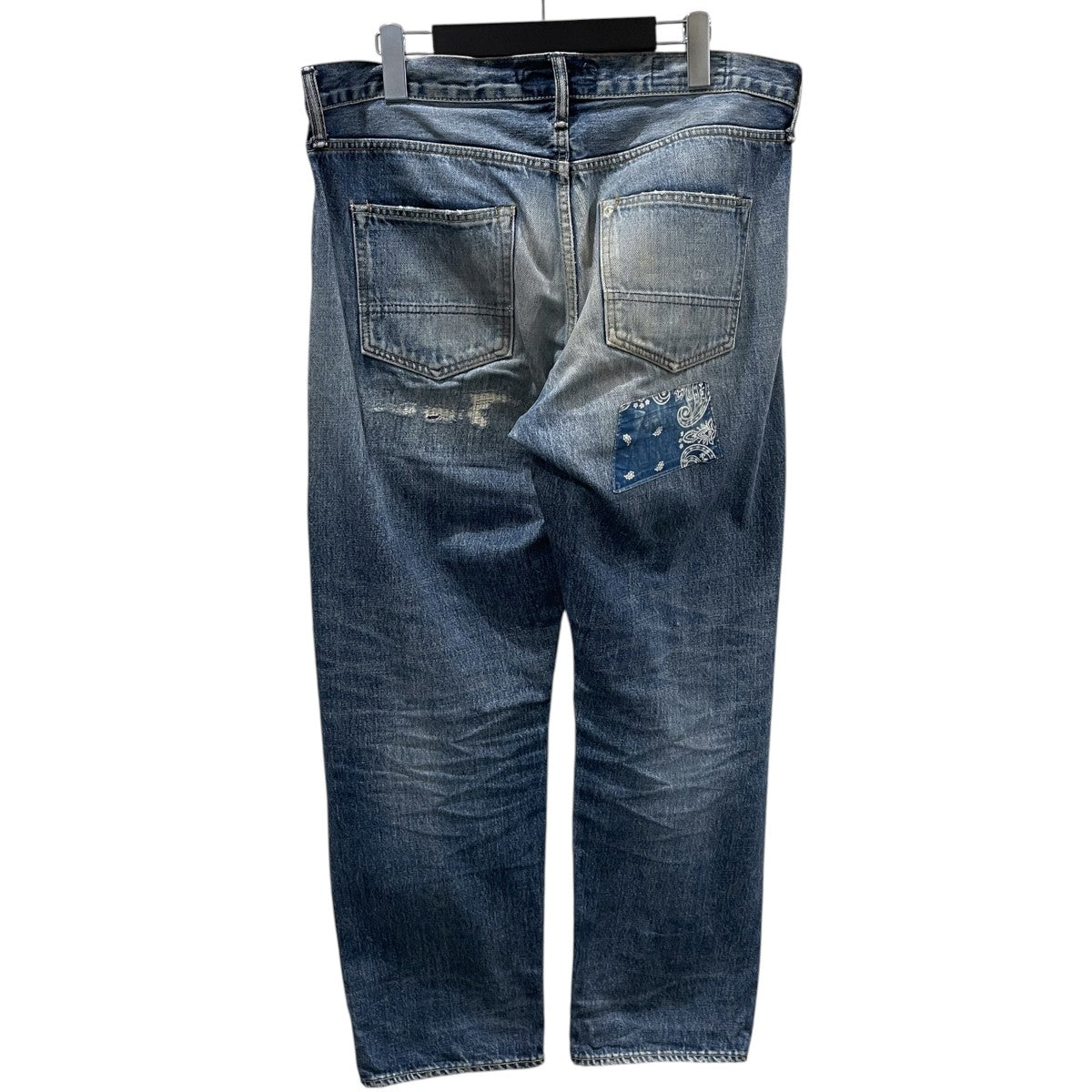 加工デニムパンツ CLASSIC STRAIGHT DENIM シックストレートデニム REGULAR STRAIGHT レギュラーストレート